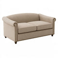 2-Sitzer Sofa 170 x 90 x 82 cm Stoff Beige klassischer Stil